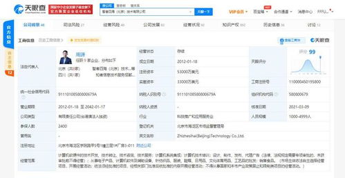 關聯公司注冊資本增至5.3億美元，增幅約10.4%，彰顯網絡技術服務領域強勁增長動能